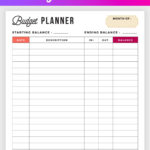 001 Budget Planner Free Template Plan Unusual Templates Printable For Budget Helper Worksheet Printable