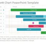 001 Editable Project Gantt Chart 16X9 Timeline Template Powerpoint ... And Project Management Timeline Template Powerpoint