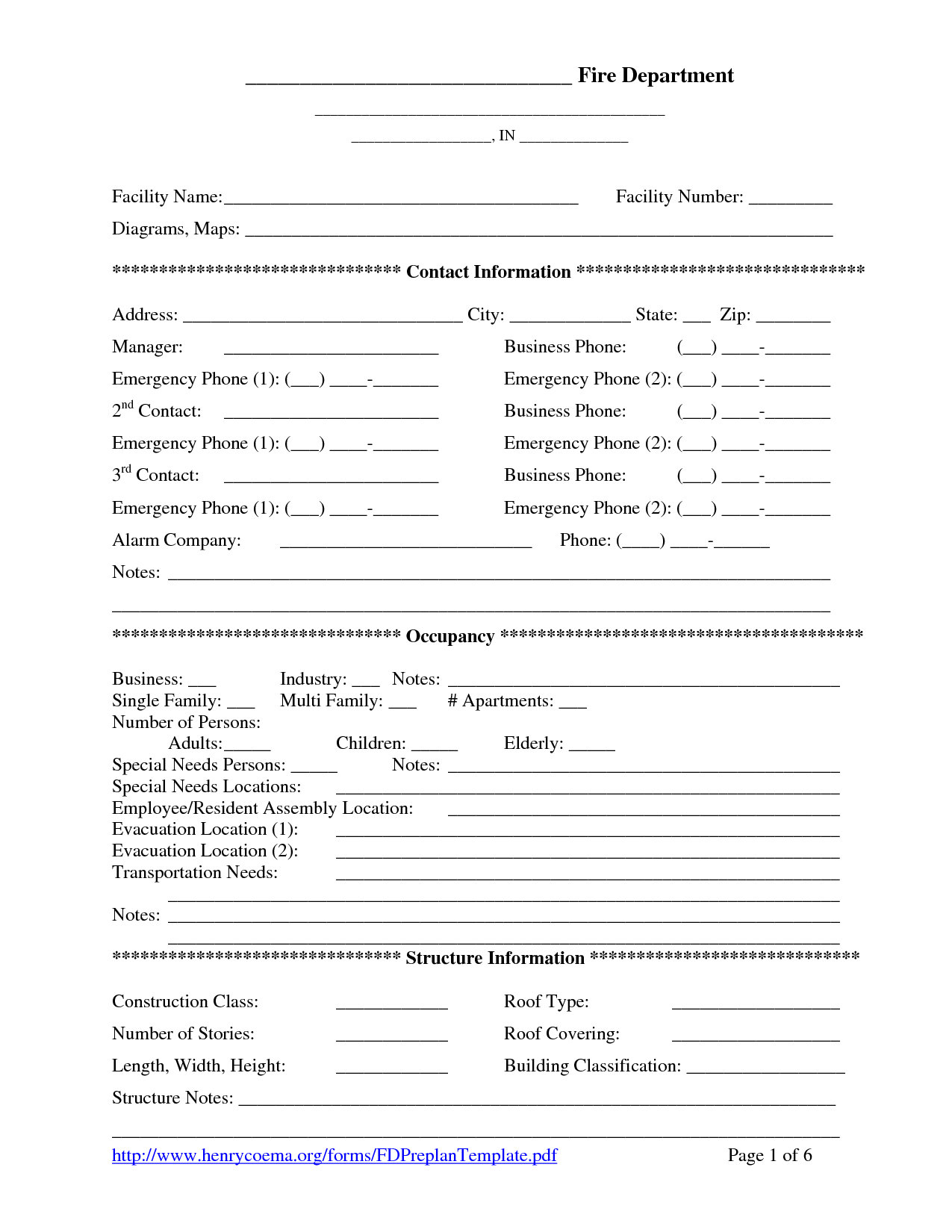 003 Fire Department Pre Plan 458591  Tinypetition And Fire Department Pre Plan Worksheet