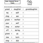 005 Index Word Family Worksheets Rare Printable Families Free Pdf Op Intended For At Family Worksheets