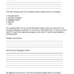 007 Domestic Violence Safety Plan Template  Tinypetition Also Safety Plan Worksheet