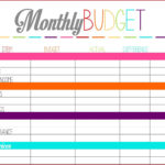 017 Plan Templates Paycheck Budgeting Printable Template Worksheet Within Monthly Budget Planner Worksheet
