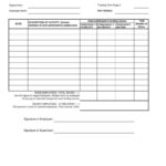 021 Accountable Plan Template Time Management Log Free Worksheets For Project Management Worksheets