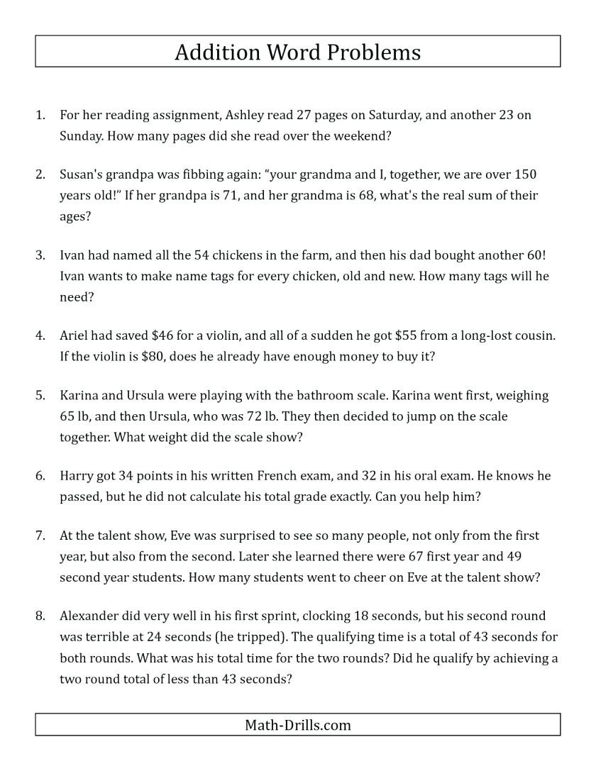 021 Free Printable Math Word Problems 7Th Grade Integer Worksheets And Adding And Subtracting Integers Word Problems Worksheet