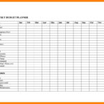 021 Free Printable Monthly Budget Worksheets Online Template And For Free Monthly Budget Worksheets