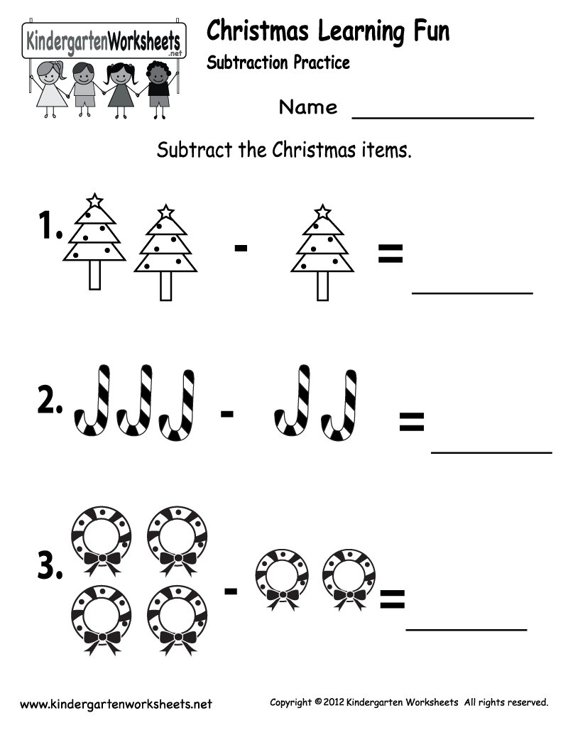 022 Printable Word Sight Search Kindergarten Christmas Worksheets Regarding Free Printable Christmas Worksheets For Kids