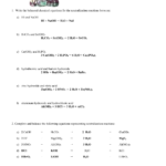 03 Neutralization Reactions Worksheet Key With Regard To Neutralization Reactions Worksheet