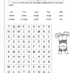 030 Printable Word Vocab Words For 2Nd Graders Math Best Solutions Within 2Nd Grade Vocabulary Worksheets