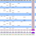 1 Easy Method To Track Expenses   The Budget Boy Inside Joint Expenses Spreadsheet