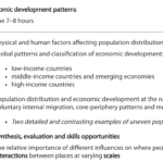 1 Population And Economic Development Patterns  The Geographer Online For Understanding Patterns Of Settlement Worksheet Answers