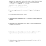 10 Heat Of Fusion And Vaporization— Worksheet 2 Throughout Spent Looking For Change Worksheet Answers