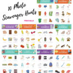 10 Photo Scavenger Hunts To Keep Kids Busy – Kinderart With Regard To Grocery Store Scavenger Hunt Worksheet