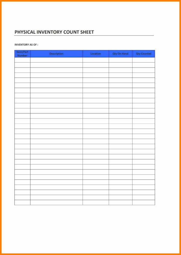 10+ Printable Blank Spreadsheet 