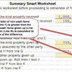 1040 Completing A Likekind Exchange Of Business Property 103 As Well As 1031 Exchange Worksheet