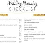 11 Free Printable Wedding Planning Checklists Along With Wedding Planning Worksheets
