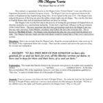 11 Magna Carta Primary Source For Magna Carta Worksheet