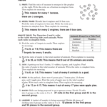 11 Ws Answer Key Pertaining To Ratio Activity Worksheet Answers