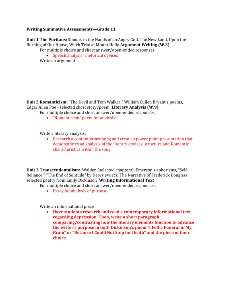 11Th Worksheet  Spartahsenglishcurriculum For Walden Worksheet Answers