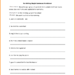 15 Completing Sentences Worksheets  Proposal Template Also Restating Sentences Worksheet
