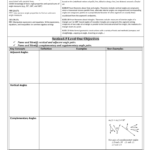 1Pg 42 1116 2 Angle Pair Relationships Practice Worksheet 1 Regarding Angle Pair Relationships Worksheet Answers