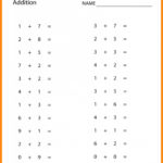 1St Grade Addition And Subtraction Worksheets  Math Worksheet For Kids Pertaining To First Grade Math Addition And Subtraction Worksheets