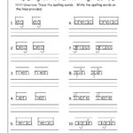1St Grade Handwriting Worksheets  Math Worksheet For Kids Along With 3Rd Grade Handwriting Worksheets