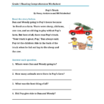 1St Grade Reading Worksheets  Best Coloring Pages For Kids Along With First Grade Reading Comprehension Worksheets