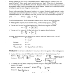 1'yl And Density Worksheet Answers Chemistry