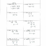 2 Step Linear Equations Math Two Step Linear Equations Worksheets Also Linear Equation Problems Worksheet