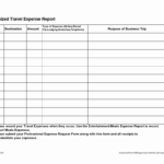 20 Business Expense Report Template Excel – Guiaubuntupt.org Also Generic Expense Report
