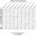 20 College Financial Planning Worksheet – Diocesisdemonteria For College Planning Worksheet