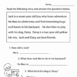 20 Free 4Th Grade Reading Comprehension Worksheets Multiple Choice Together With Free Reading Comprehension Worksheets For 3Rd Grade