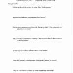20 Free Marriage Counseling Worksheets – Diocesisdemonteria Together With Marriage Help Worksheets