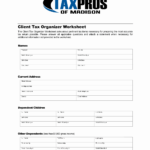 20 Small Business Tax Forms 2015 – Guiaubuntupt Also Tax Organizer Worksheet For Small Business