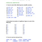 201 More Significant Digits Worksheets Solutions Within Scientific Notation And Significant Figures Worksheet