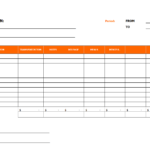 28  Expense Report Templates   Word Excel Formats In Generic Expense Report