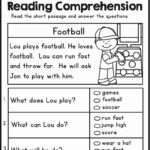 2Nd Grade Reading Comprehension Worksheet 1 » Printable Coloring And Second Grade Reading Comprehension Worksheets