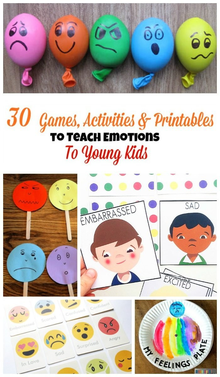 30 Activities And Printables That Teach Emotions For Kids For Identifying Emotions Worksheet For Adults