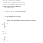 33 Proving Lines Parallel Warm Up Intro The Converse Of A Theorem For Proving Lines Parallel Worksheet Answers