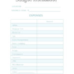 36 Travel Budget Templates  Vacation Budget Planners  Template Archive For Travel Budget Worksheet Template