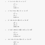 39 Luxury Of Factoring Trinomials Worksheet Answers Image Intended For Factoring Trinomials Worksheet Algebra 2