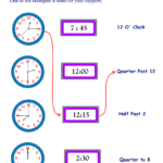 3Rd Grade Math  Telling Time "2Nd Grade Refresher" — Steemit As Well As 3Rd Grade Clock Worksheets