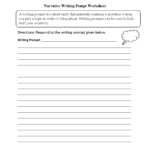 3Rd Grade Writing Worksheets  Best Coloring Pages For Kids Intended For 2Nd Grade Writing Prompts Worksheets