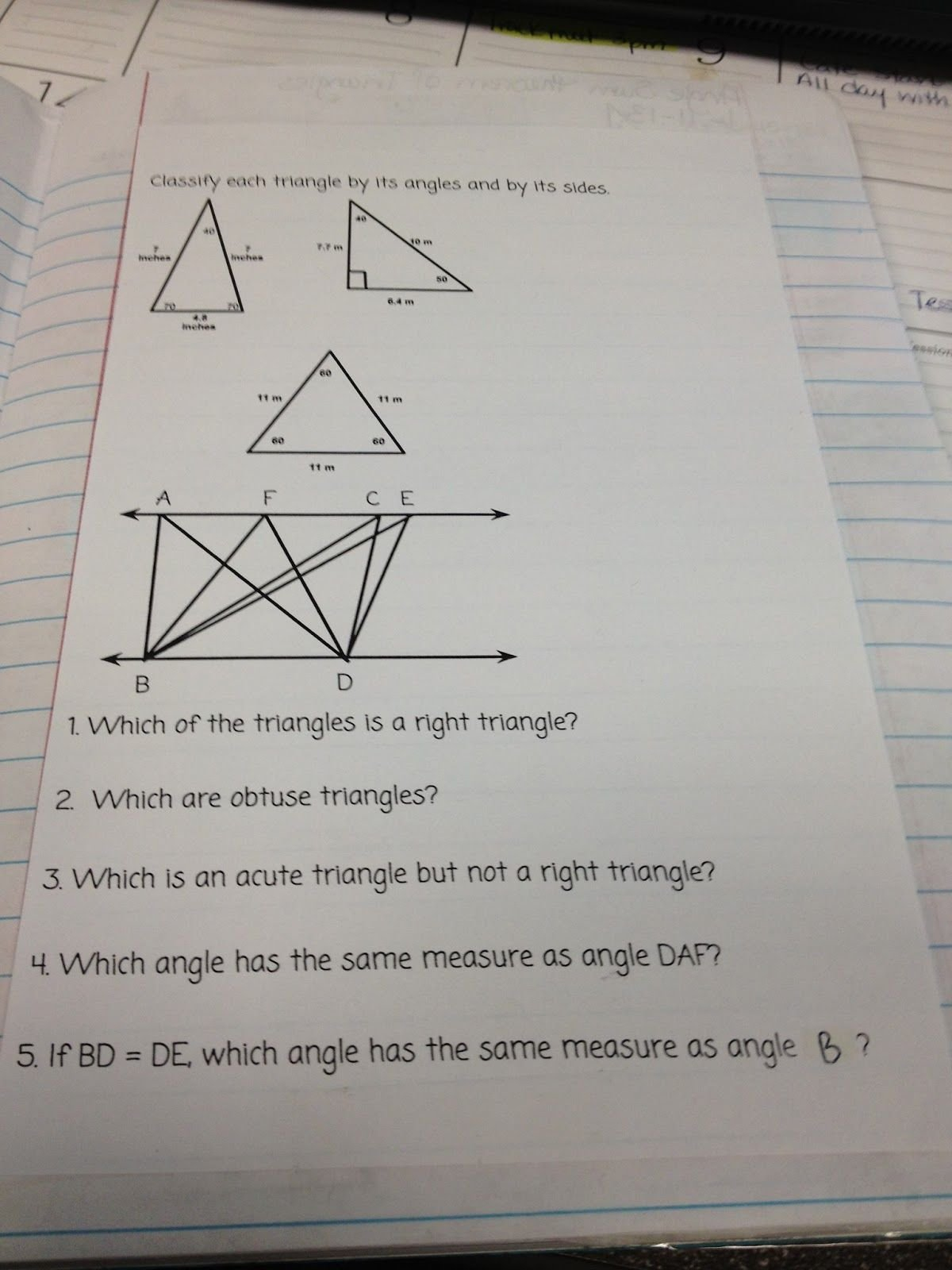 4 3 Practice Congruent Triangles Worksheet Answers  Briefencounters As Well As 4 3 Practice Congruent Triangles Worksheet Answers