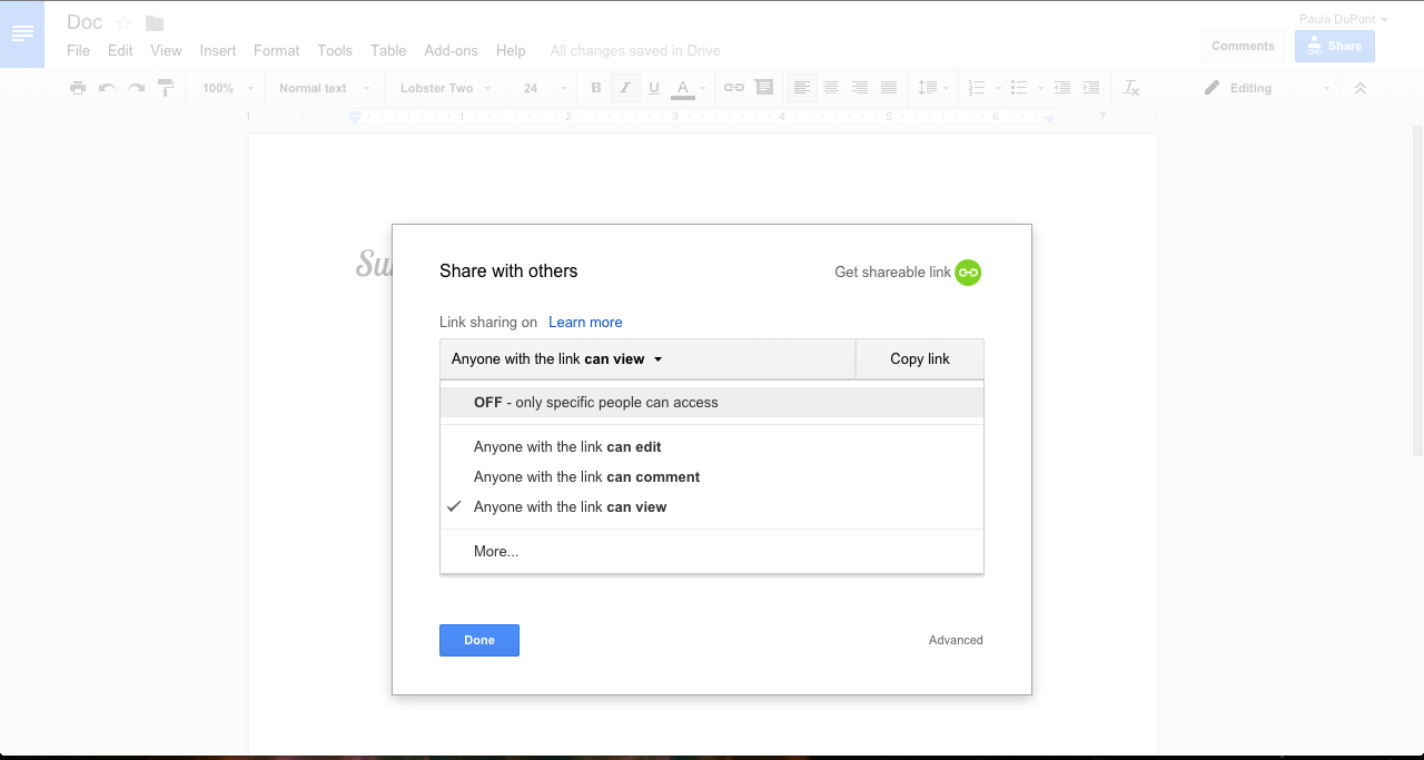 40  Google Docs Tips To Become A Power User Pertaining To Google Docs Shared Spreadsheet
