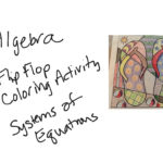 413 Algebra  Coloring Activity Systems Of Equations  Math Regarding Shamrockin Equations Worksheet Answers Key