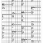 45 Printable Inventory List Templates [Home, Office, Moving...] And Inventory Spreadsheet Templates