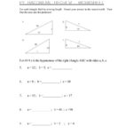 48 Pythagorean Theorem Worksheet With Answers Word  Pdf Throughout Pythagorean Puzzle Worksheet Answers