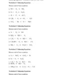 49 Balancing Chemical Equations Worksheets With Answers Regarding Balancing Equations Practice Worksheet Answer Key
