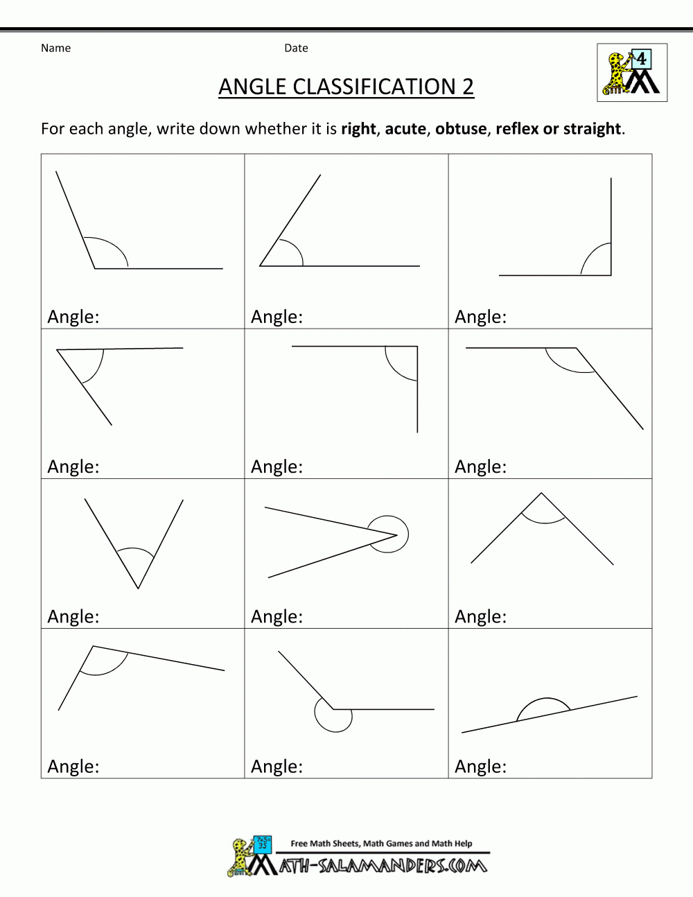 4Th Grade Geometry Throughout 4Th Grade Geometry Worksheets